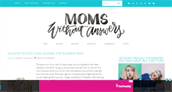 Desktop Screenshot of momswithoutanswers.com